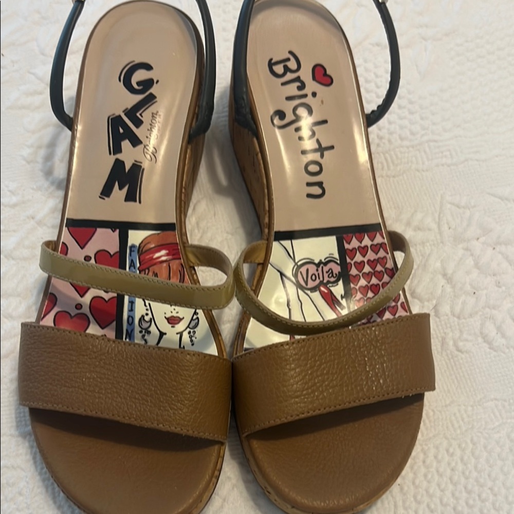 Brighton Brown Sandals with Bohemian Flair